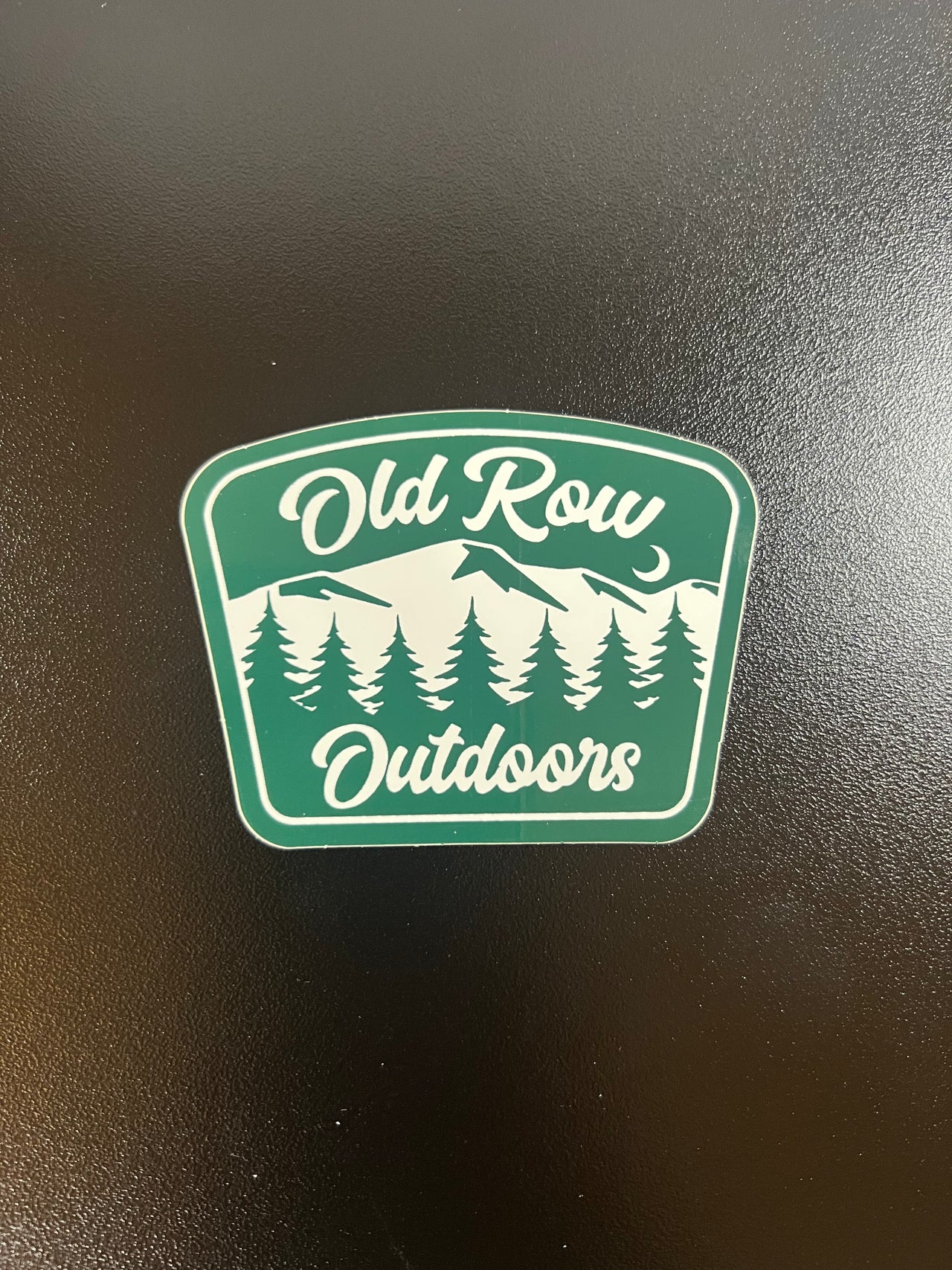 Old Row Outdoor Sticker - Green Mountains