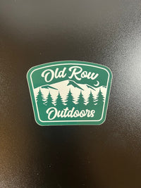 Thumbnail for Old Row Outdoor Sticker - Green Mountains
