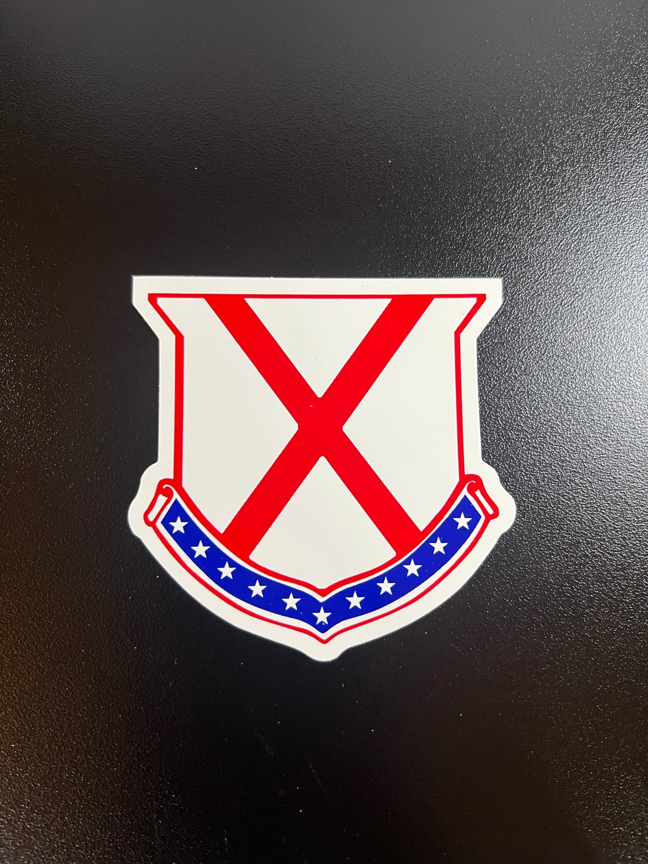 Old Row Crest Logo Sticker