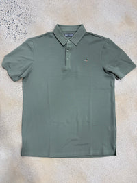 Thumbnail for Home Bound Men’s Waffle Texture Seamless Performance Polo – Light Olive