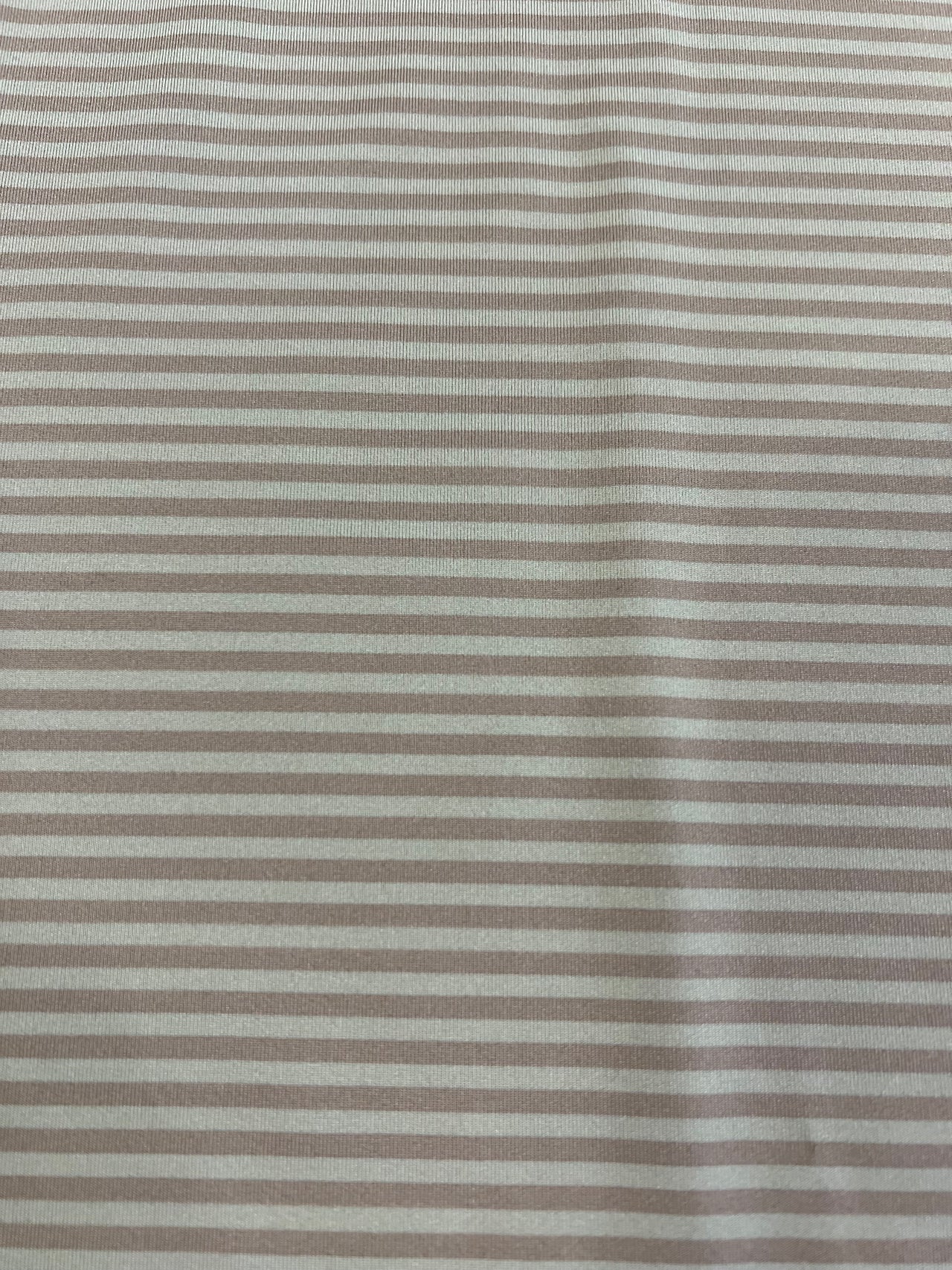 Home Bound Apparel Striped Performance Polo - Loden/Natural