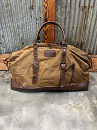 Thumbnail for Southern Casanova Waxed Canvas Bag - Heirloom Tan