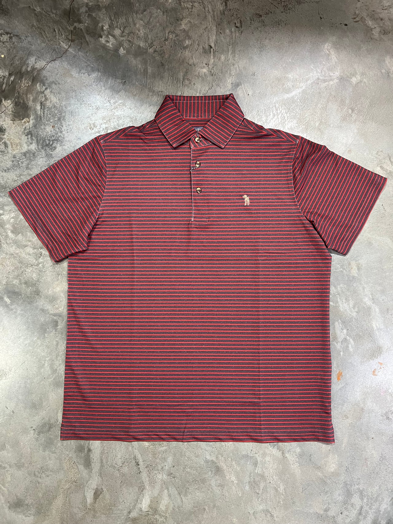 Southern Casanova Trapline Pique Performance Striped Polo