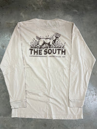 Thumbnail for American Co The Boykin LS Tee - Oatmeal