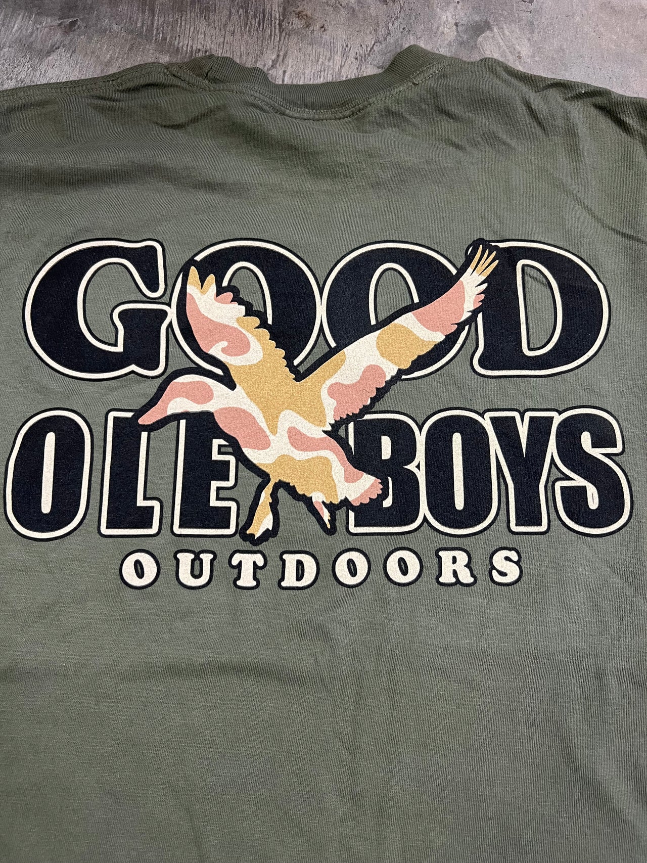 Good Ole Boys Duck Camo Short Sleeve T-shirt