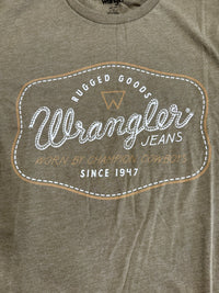 Thumbnail for Wrangler Rugged Goods LS Tee - Military Green