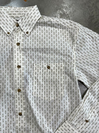 Thumbnail for Wrangler Mini Arrow Printed Classic Button Down