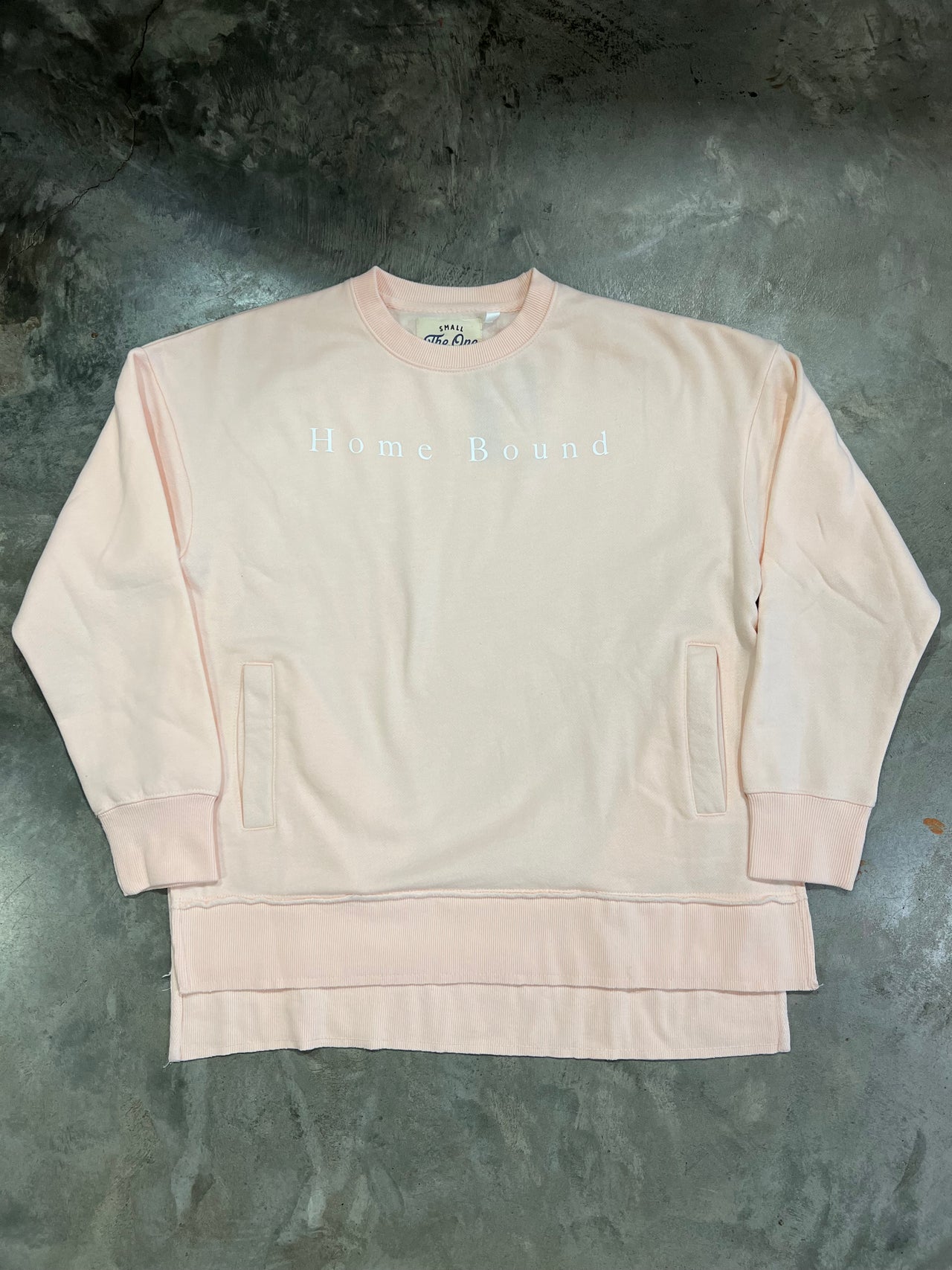 Home Bound Fleece Sweater - Rosewater