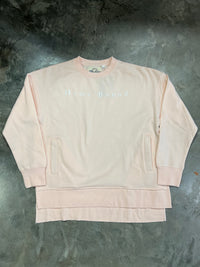 Thumbnail for Home Bound Fleece Sweater - Rosewater