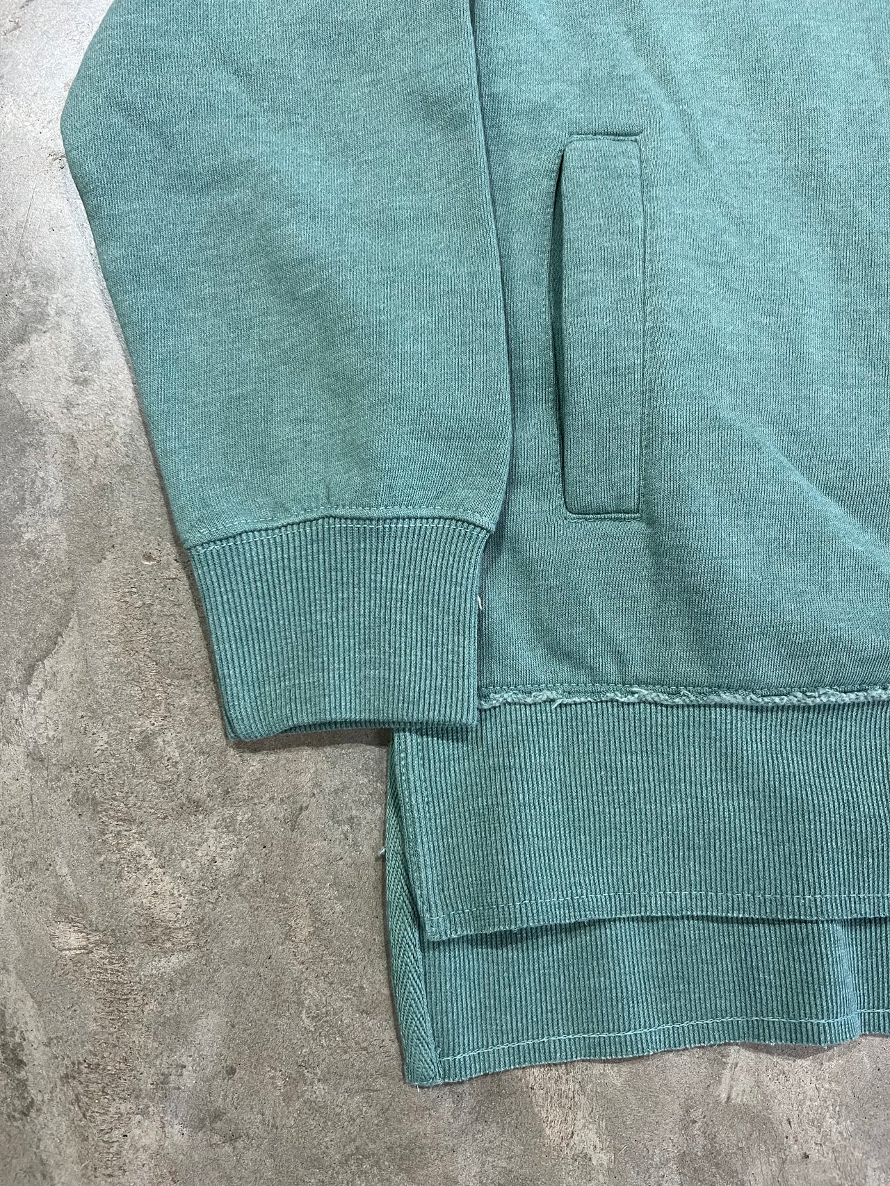 Home Bound Fleece Sweater - Seafoam