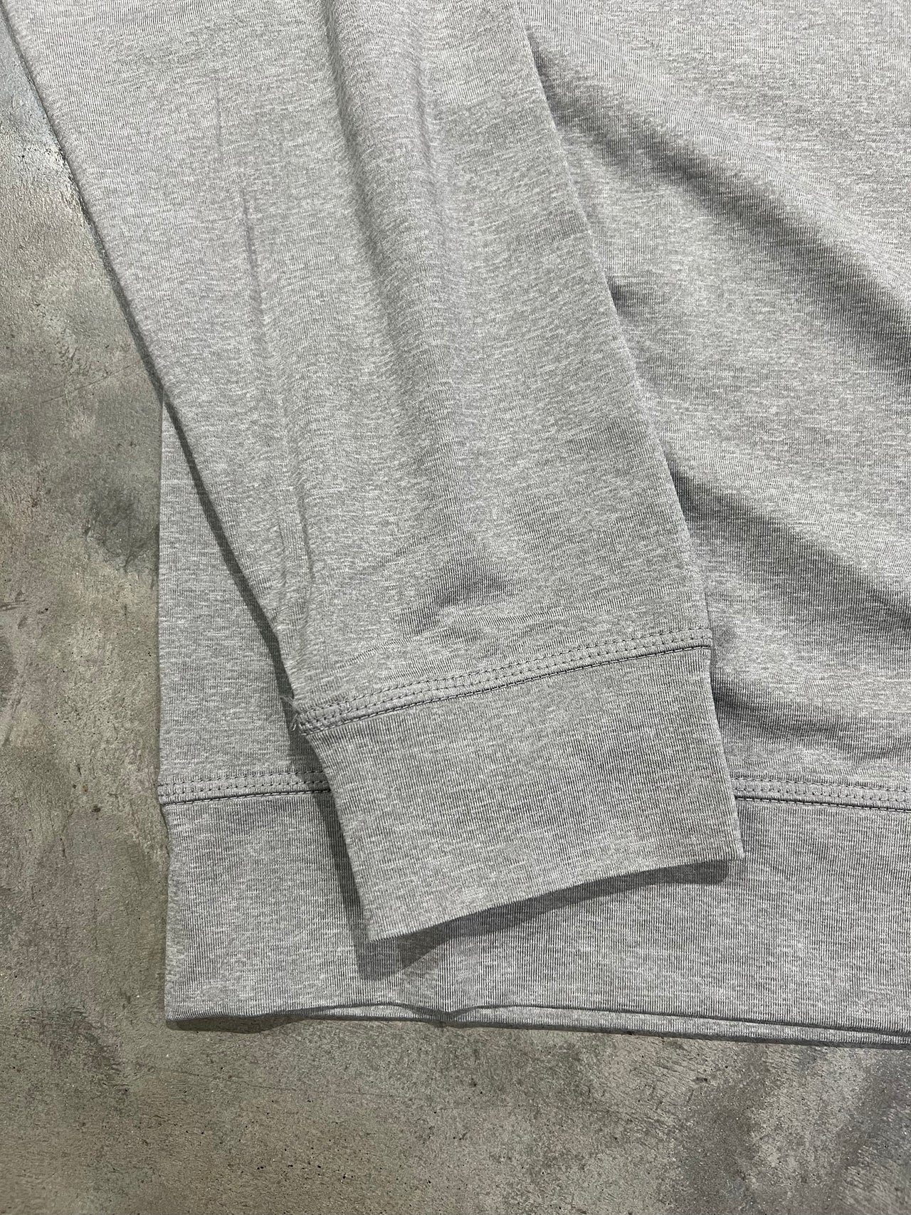 UGA Standing Dog Cutter & Buck Adapt Knit Recycled Mens Heathered Hooded Pullover - Grey