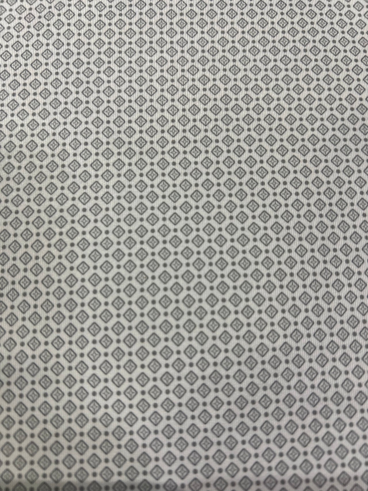 UGA Standing Dog Cutter & Buck Pike Eco Diamond Dot Print Recycled Polo - White