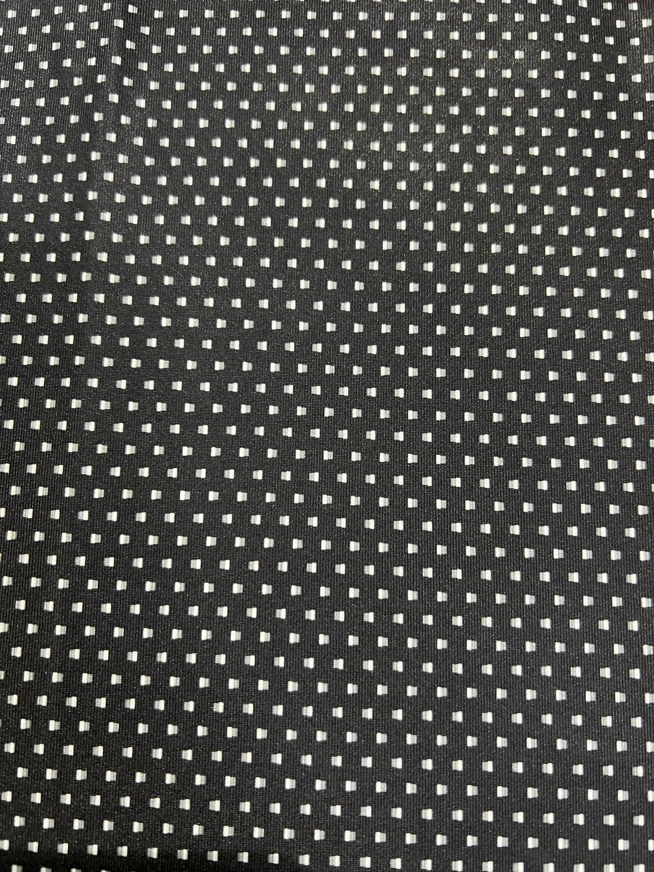 UGA Standing Dog Cutter & Buck Pike Eco Shadow Check Print Recycled Polo - Black