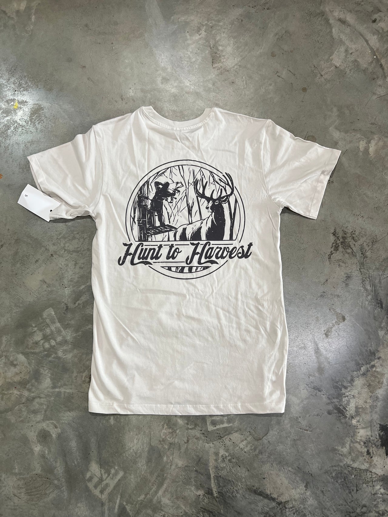 Hunt To Harvest The Hunter SS Tee - Cream