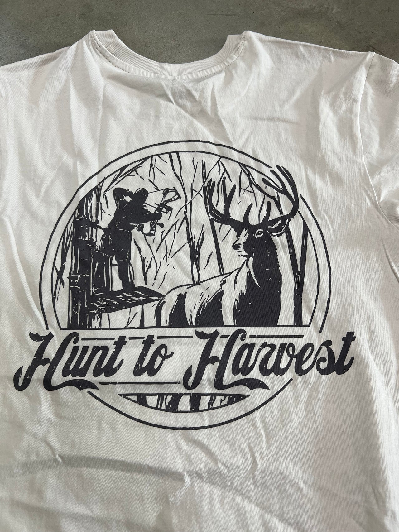 Hunt To Harvest The Hunter SS Tee - Cream