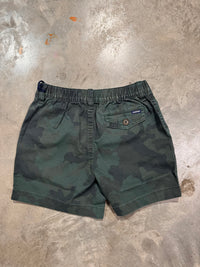 Thumbnail for Youth The Camoflaugers Stretch Short - Dark Green