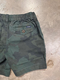 Thumbnail for Youth The Camoflaugers Stretch Short - Dark Green