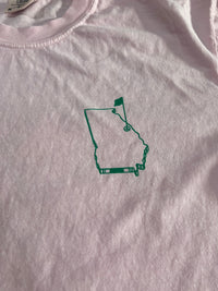 Thumbnail for Southern Fried Cotton Augusta Icon SS Tee - Pink