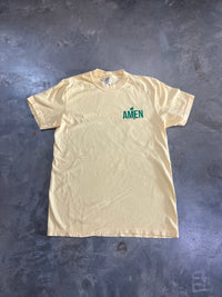 Thumbnail for Southern Fried Cotton Amen SS Tee - Yellow