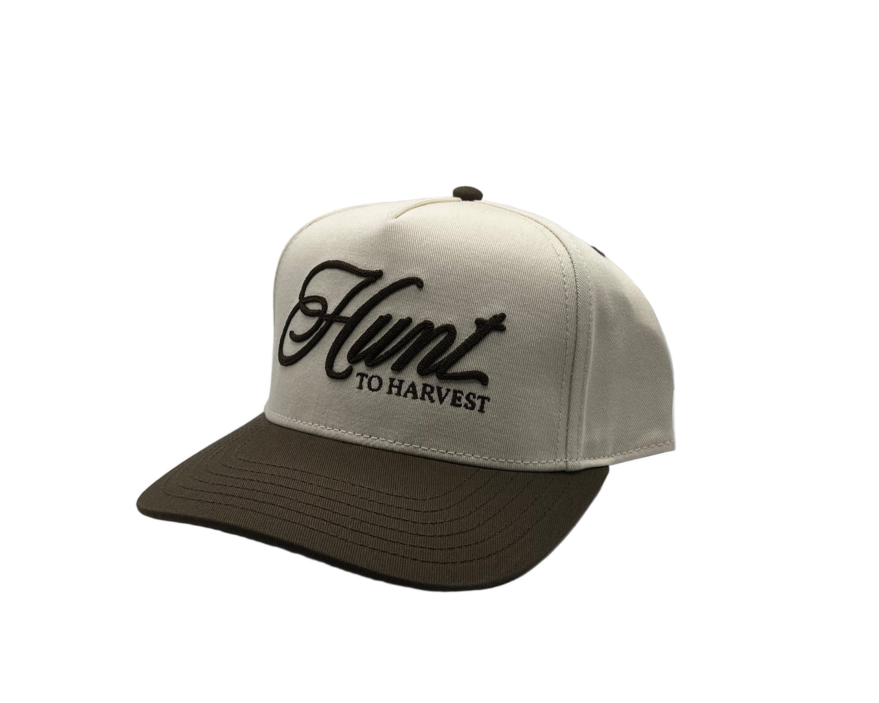 Hunt To Harvest Script Cap - Khaki/Chocolate