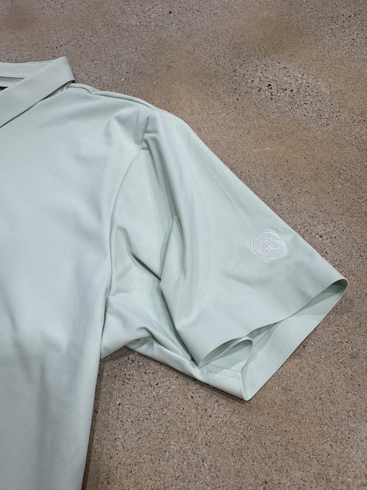 Home Bound Solid Performance Polo - Mint