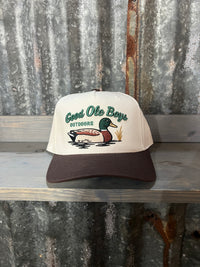 Thumbnail for Good Ole Boys Puff Duck Cap - Neutral/Brown