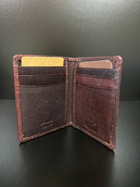Thumbnail for Johns Creek Leather Magnetic Money Clip Wallet – Brown