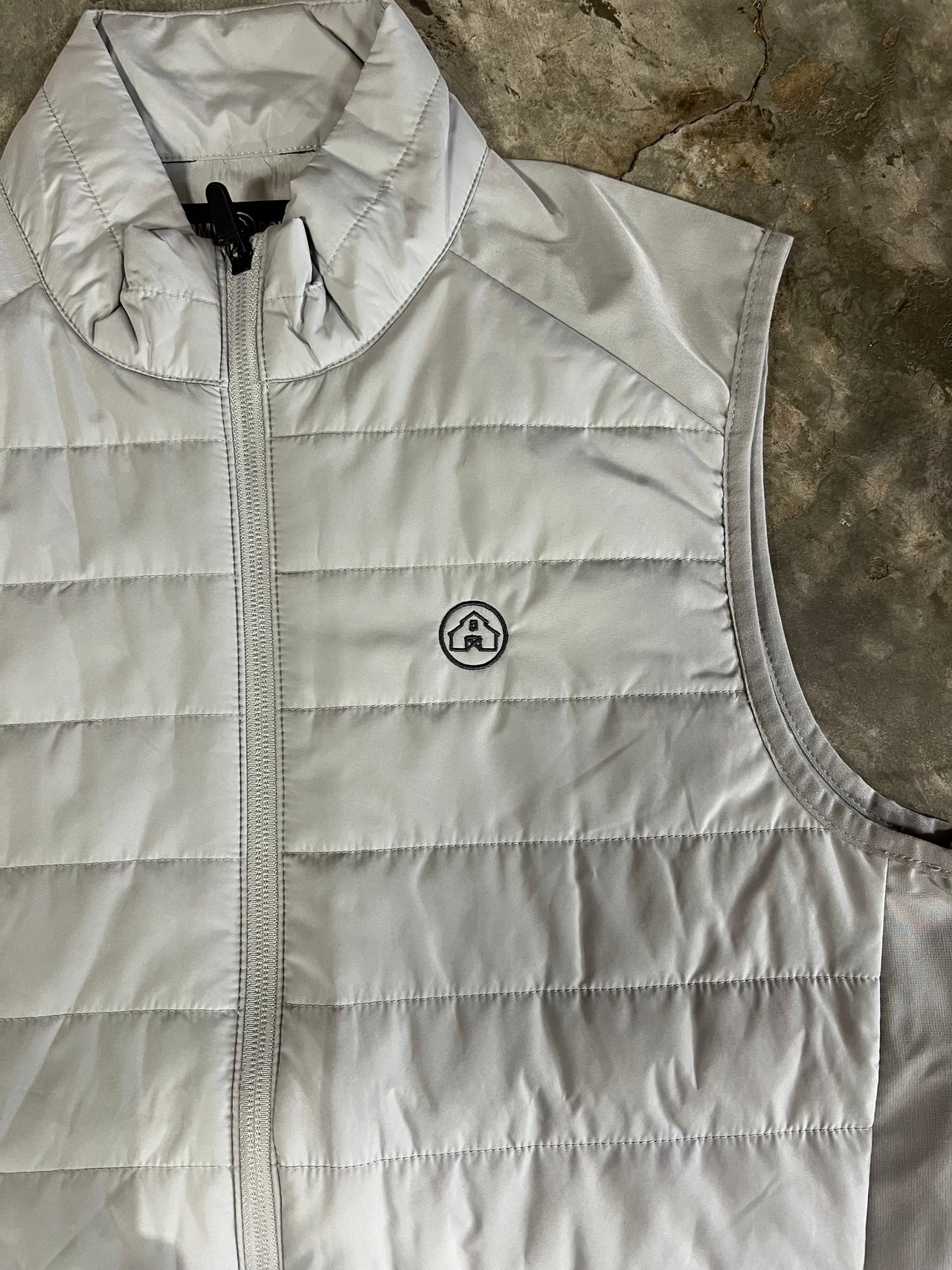 Home Bound Orginal Puffer Vest - Silver