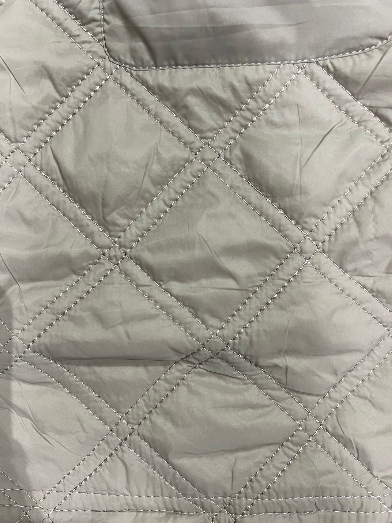 Southern Casanova Quilt Lofted Vest - Wheat Straw