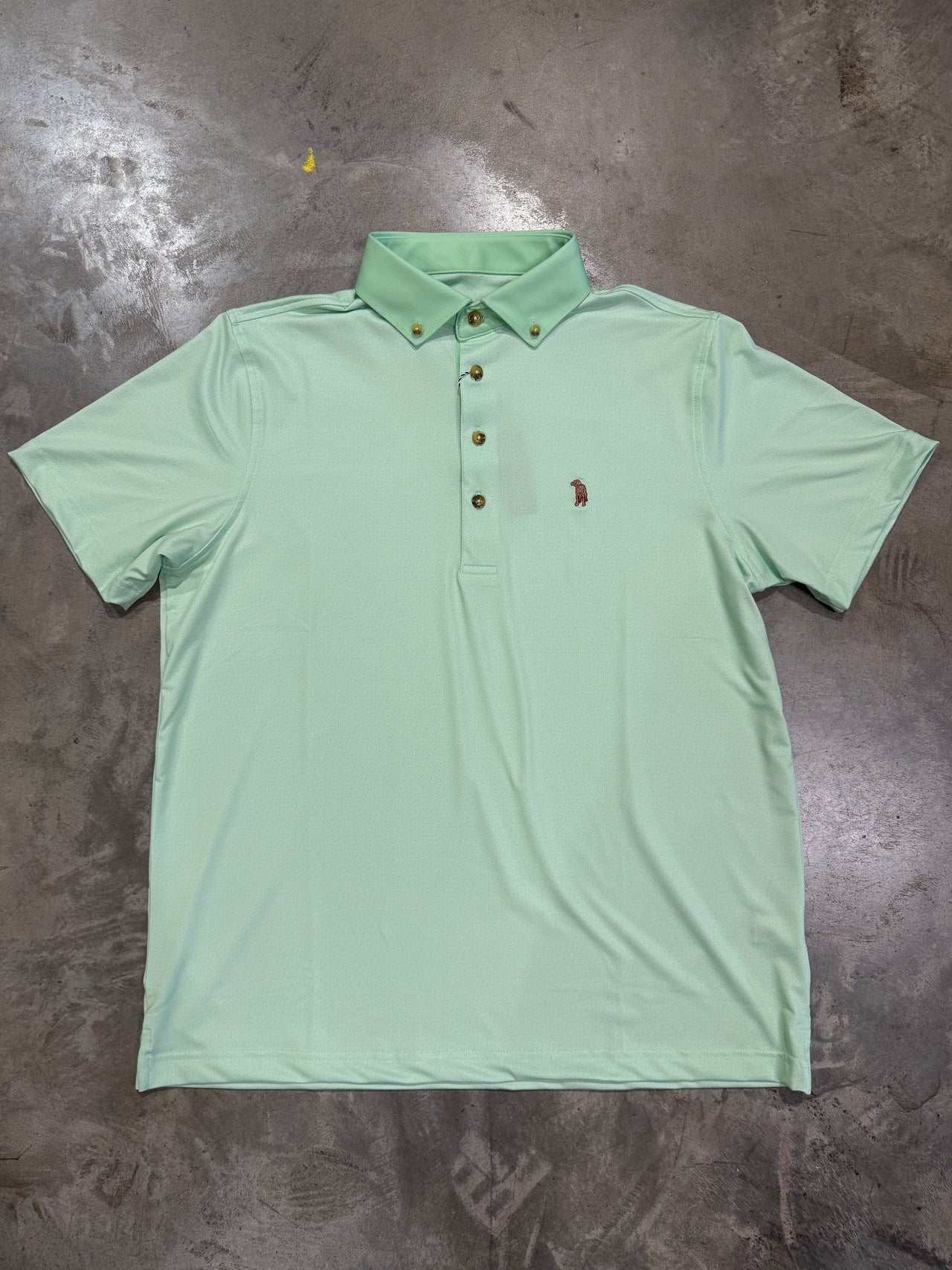 Mojito Geometric Print Cocktail Polo