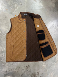 Thumbnail for Home Bound Original Quilted Fleece-Lined Vest – Acorn Brown