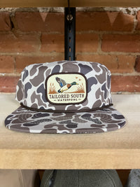 Thumbnail for Tailored South Flying Mallard Camo Rope Hat – Black/Camo