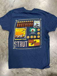 Thumbnail for Southern Strut Vintage Shells SS Tee - Midnight Navy