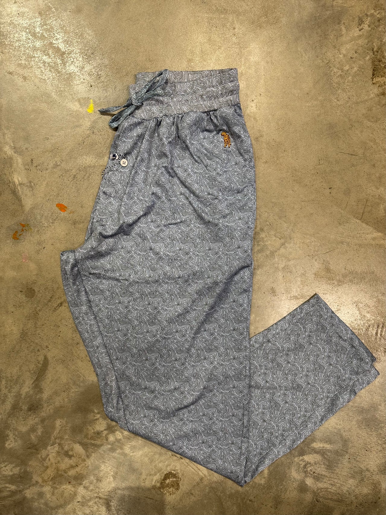 Slate Topography Lounge Pants