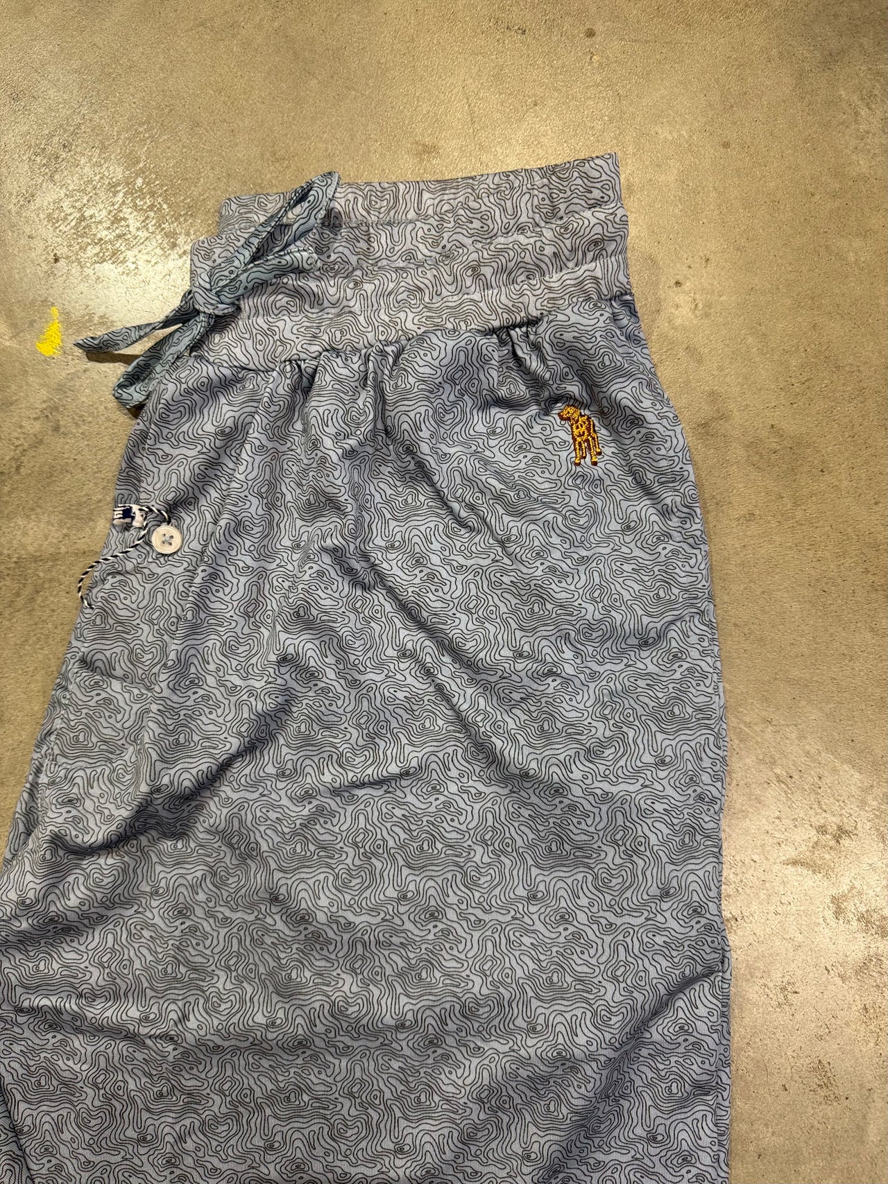 Slate Topography Lounge Pants