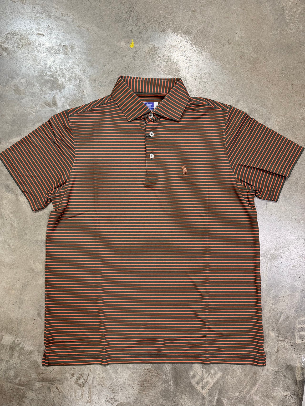 Timberline Blaze Stripe Performance Polo