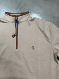 Thumbnail for Oak Grove Heather Brown Performance Quarter Zip