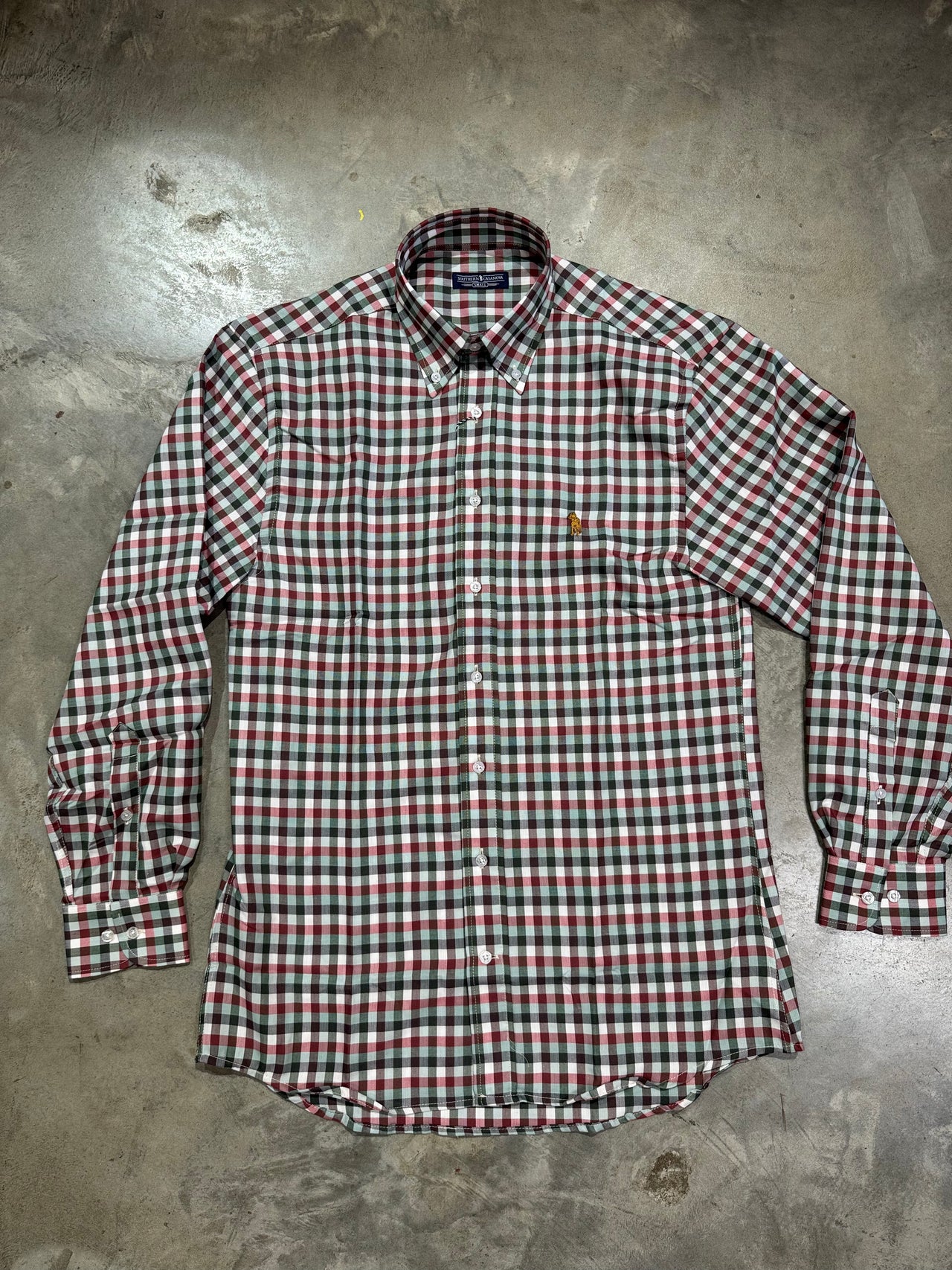 Terrarium Check Flannel Button Down