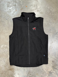 Thumbnail for Georgia Bulldogs Cutter & Buck Charter Eco Recycled Mens Full-Zip Vest - Black