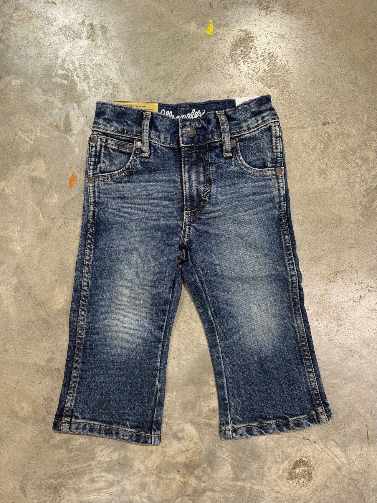 Youth Retro Slim Bootcut Jeans