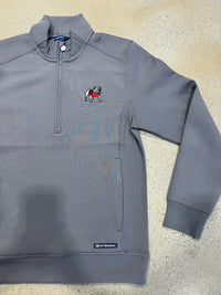 Thumbnail for Cutter & Buck Roam Eco Quarter Zip Pullover - Dark Grey