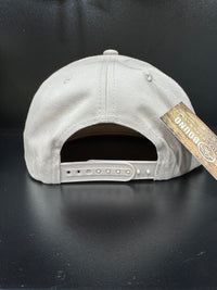 Thumbnail for Wood Duck Puff Khaki Cap with Beige/Orange Camo Bill