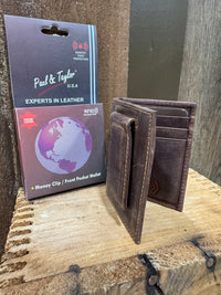 Thumbnail for Money Clip Magnetic Bi-Fold Wallet