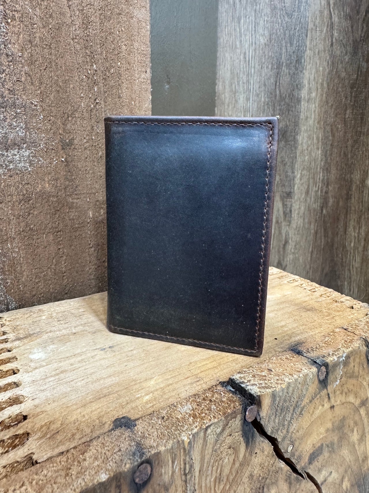 Jack Bulls Honey Brown L Shaped Leather Wallet