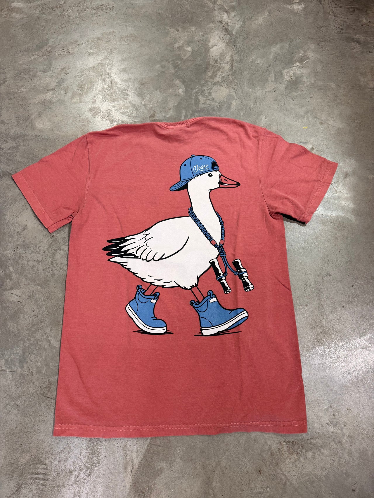 Ooser Hunt Co Silly Goose Short Sleeve T-Shirt - Coral