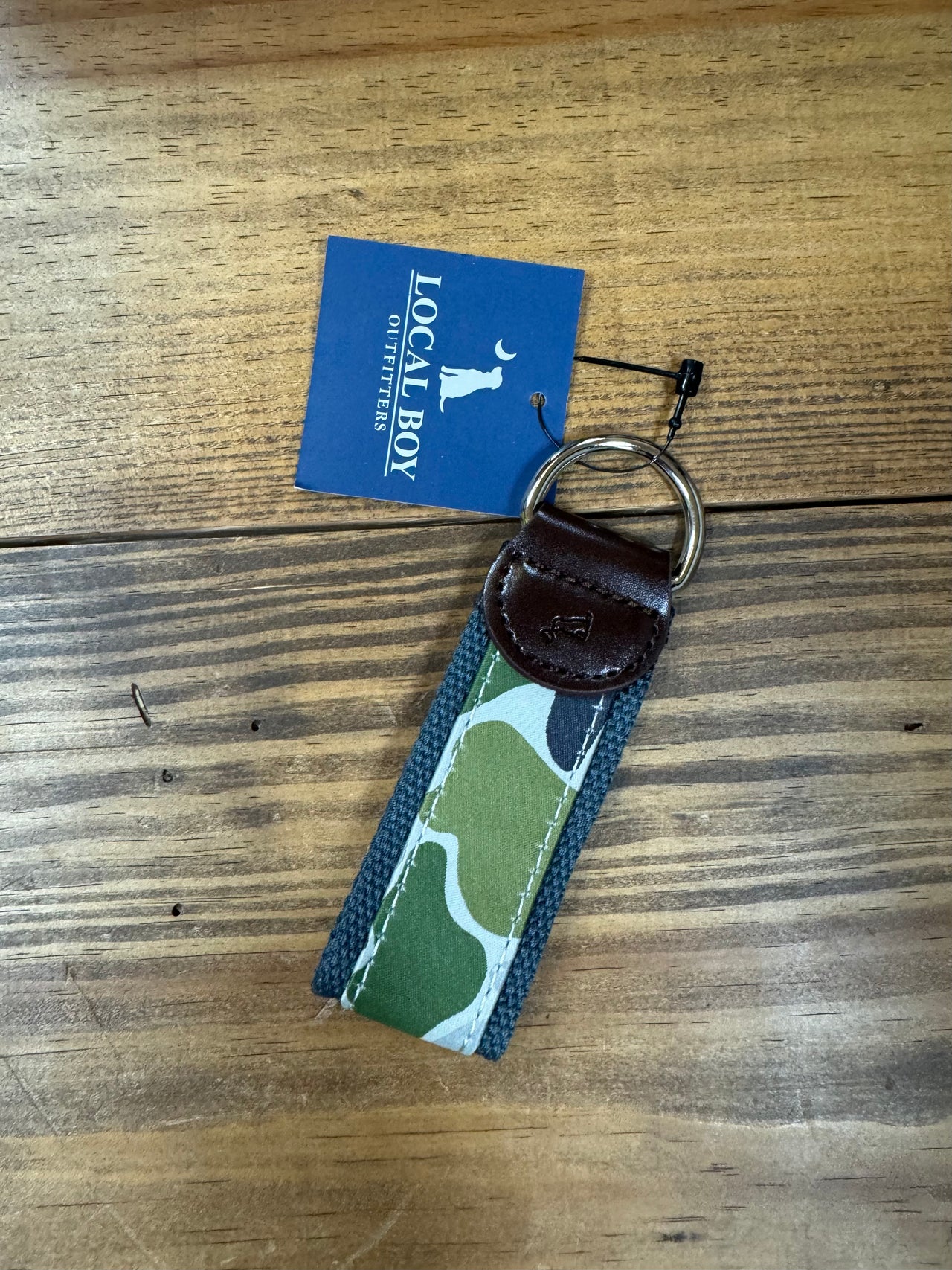 Local boy Keychain - Forest Camo