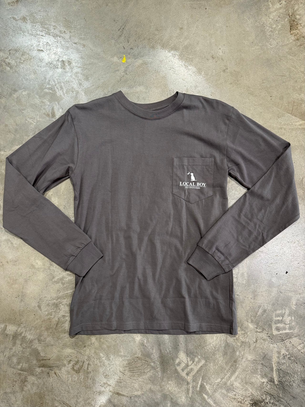 Smoked Homegrown LS Tee - Gray