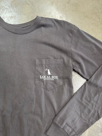 Thumbnail for Smoked Homegrown LS Tee - Gray