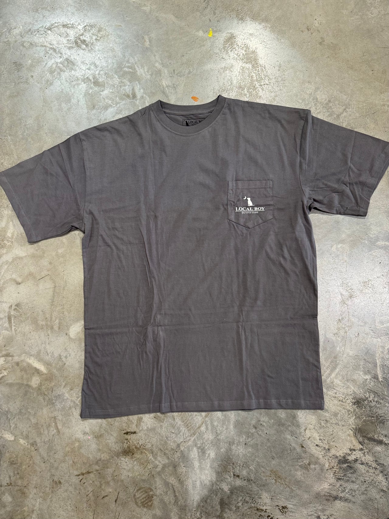 Retro Patch Forest Camo SS Tee - Gray