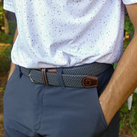 Thumbnail for The Scottsdale Solid Woven Stretch Belt